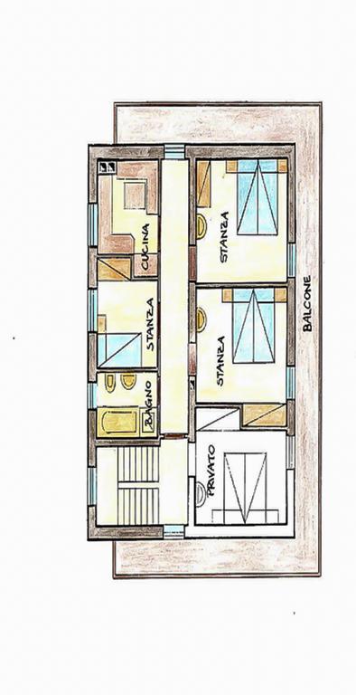 Casa Serac' La Valle Exteriör bild